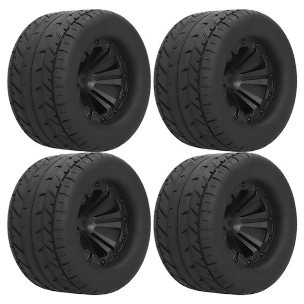 4st 115 mm hjulfälg däck RC biltillbehör Passar för ZD Racing 1/10 RC bilmodell