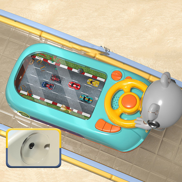 Småbørnsrattlegetøj Pedagogisk simulering Kørrattlegetøj til drenge Piger Racing Breakout