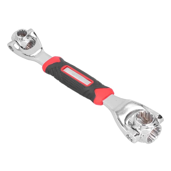 48-in-1 Socket Wrench Universal Multifunction Wrench Tool with 360 Degree Rotating Head Single Pack