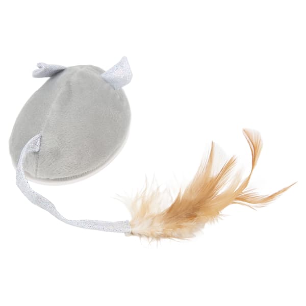 Cat Mouse Toy USB Charging Lifelike Safe Interactive Kitten Automatic Moving Mouse Toy for Indoor Use