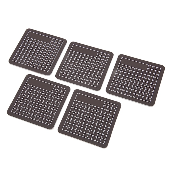 5 st Skärmatta PVC Mini Söt Dubbelfärgad Självläkande Skärbräda för Quilting Sömnad Scrapbooking 6 X 6 cm