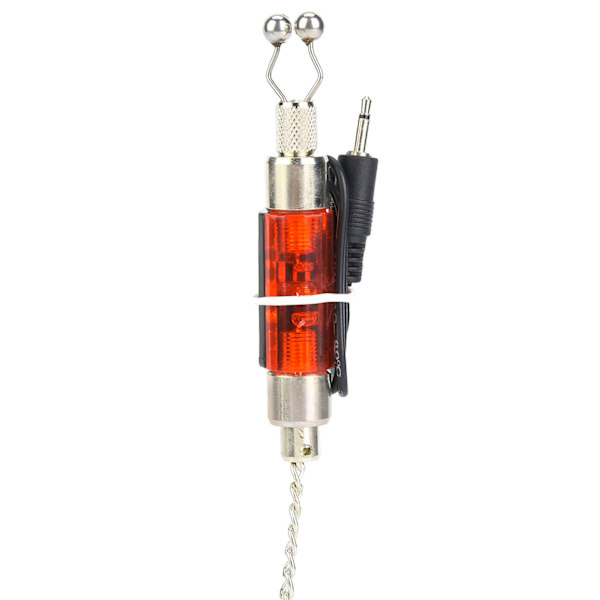 4 stk Utendørs bærbare fiskespø LED-opplyste Swinger Fish Bite Indicator Swingers