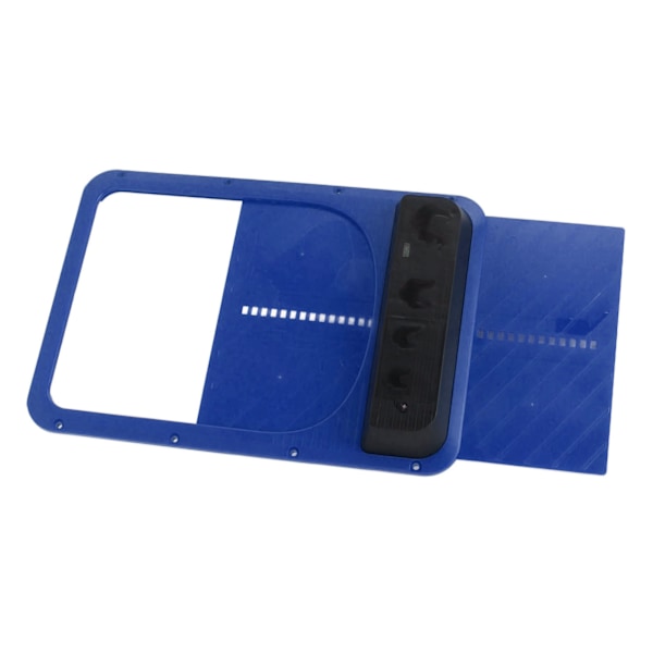 Automatisk Chicken Coop Dörröppnare Light Sense Batteridriven Automatisk Chicken Door Blue