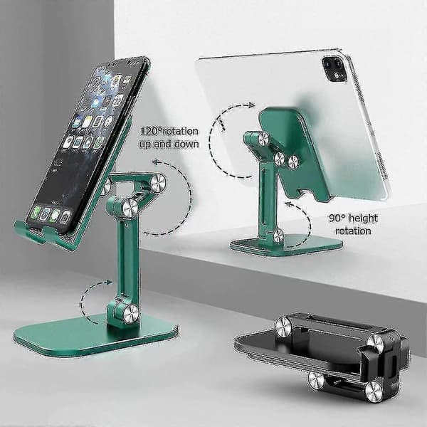 Metallhållare Kompatibel med surfplattor och telefon (grön)