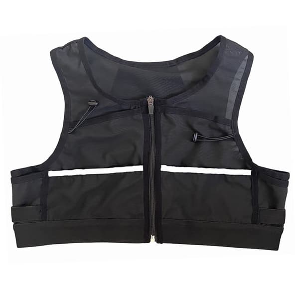 Hydration løpevest Reflekterende sykkel løping Maraton - Small Svart black