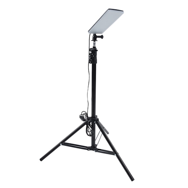 LED-valaisinjalusta 84 LED-lampua Korkea kirkkaus USB-virta 1680LM Säädettävä korkeus Max 71 tuumaa työvalo jalustalla