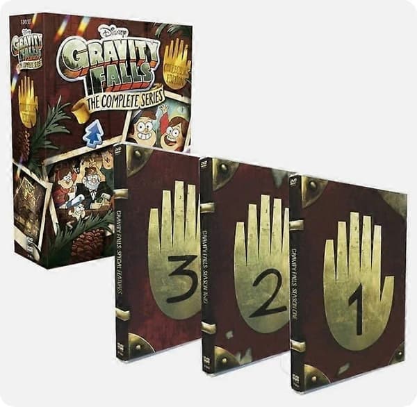 Gravity Falls: Den komplette serie DVD 7-disc engelsk version ny boks