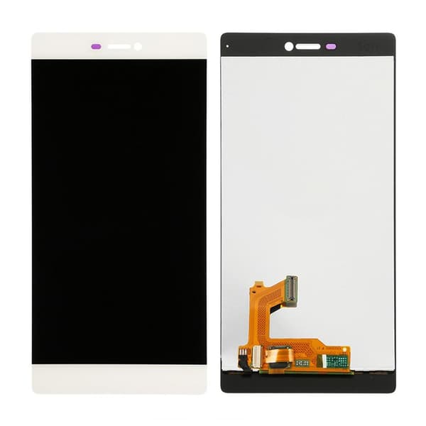 Huawei P8 Skärm/Display OEM Vit Vit white