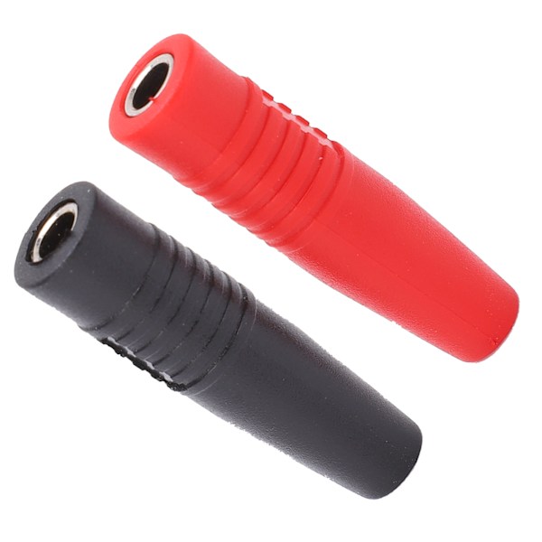U48 4 mm hun banan stik DIY-kabelforbindelser Adaptere til elektrisk testning