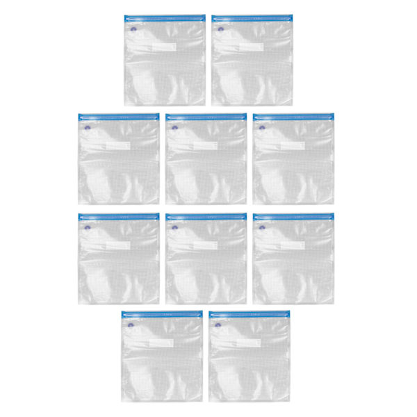 10 stk 3D-printer Filament Vakuumposer Sæt Håndpumpe Tætningsspændebånd Oxidation Forebyggelse Opbevaringsposer Kit