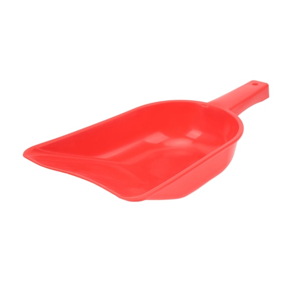 Plastfoderskovl Easy Clean PE Køleskab Is Mini Sneskovl Håndtag med Krog Rød