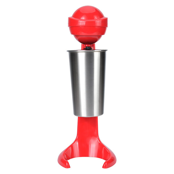 Dobbelt Hoved Elektrisk Milkshake Maskine Maker Kaffe Drikke Mixer Mælkeblender Til Hjem Bar EU Stik 220V