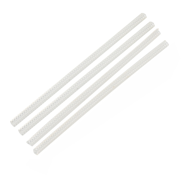 4st Plast Transparent Ring Storlek Adjuster Guard Spännare Smycken Resizing Tool (Large)