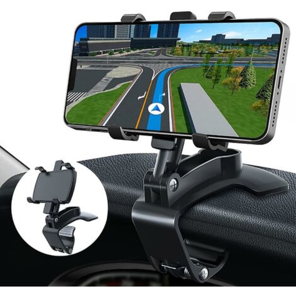360 graders roterande bilmobiltelefonhållare lämplig för smartphones，HANBING