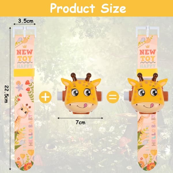 Flydende pooltermometer, Flydende termometer med snor, Udendørs/indendørs pooltermometer, Pools, badekar og akvarier, Flamingoer[LD] giraffe