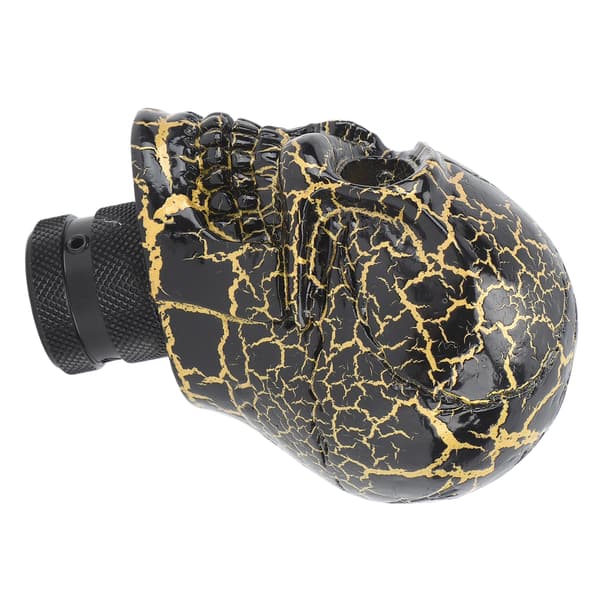 Skull Gear Shift Knob i Harpiks til Manuel Gearkasse - Sort