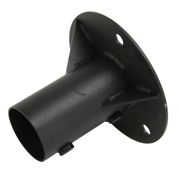 Ketjunlinkki-aita pylväs lattiaflanges pohjaflanges raskas kiinteä aita-aita betoni-kiinnitys aidan, postilaatikon, lipun pyöreiden pylväiden pitämiseen 52mm / 2.0in