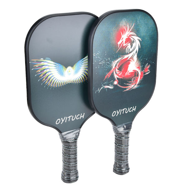 Pickleball Paddles Set Kolfiberracketar med bollar och förvaringsväska Sportutrustning