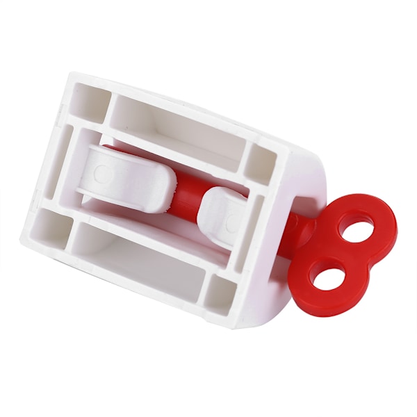 Rolling Tube Tandkräm Squeezer Tandkrämer Dispenserhållare för badrum (röd)