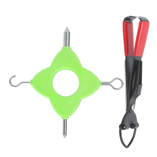 4 i 1 Multi Fishing Knot Aftrækker Værktøj Agnfisk Karpe Fiskeline Knotting Knotless Knot Tool