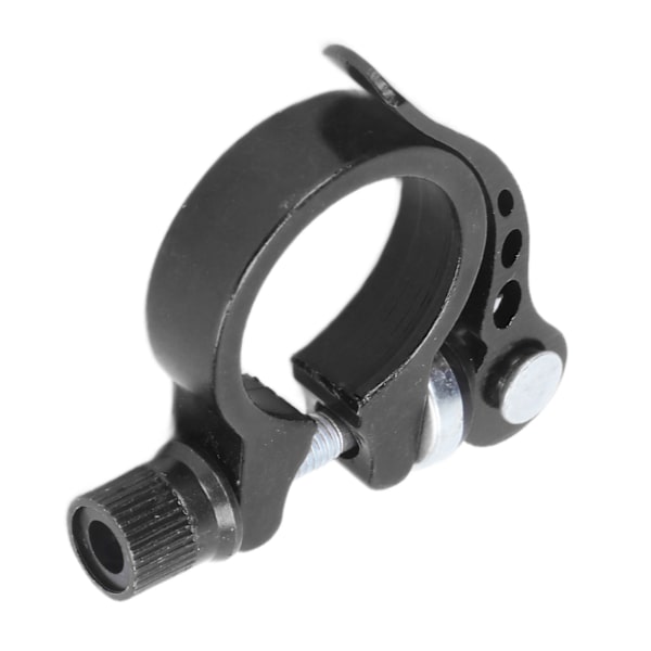 Sadelstolpsklämma aluminiumlegering snabbkoppling sadelrörsklämma för mountainbikes 3 cm svart