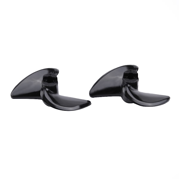 Sähköinen RC O-venevaruste 4*40 mm CNC 2-lapainen puoliupottuva potkuri (2 paria)