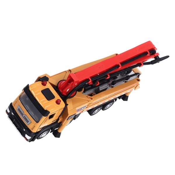 1:32 Scale Alloy Concrete Pump Truck High Simulation Improve Coordination Construction Vehicle Model