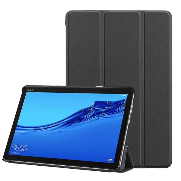 Case, joka on yhteensopiva Huawei Mediapad M5 Lite 10:n kanssa, Business Slim kolminkertainen taitettava jalusta Folio Cover kynäteline Huawei Mediapad M5 Lite 10,1 tuuman B:lle