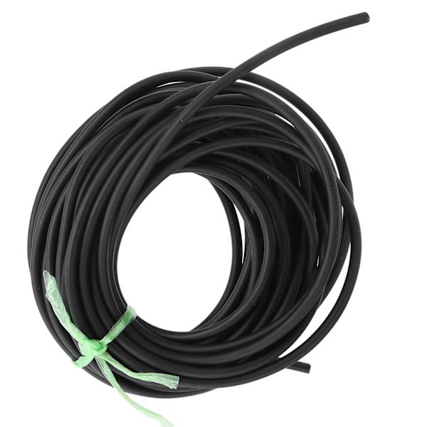 A1842 10 Meter Latex Slang Elastiskt Band Naturligt Latex Rör Utomhusjakt Tillbehör Svart