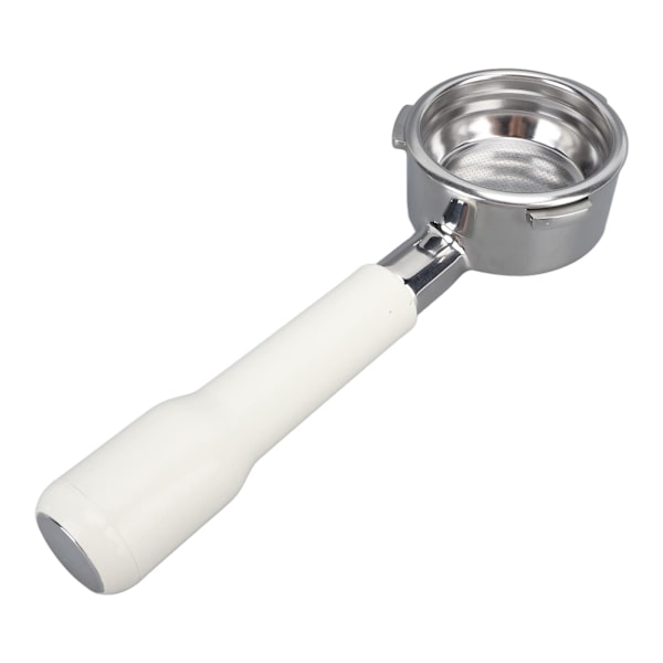 58 mm 3-korvainen Bottomless Portafilter Kahvi Bottomless Portafilter Barsetto Kahvikoneelle C2 Muovi Valkoinen