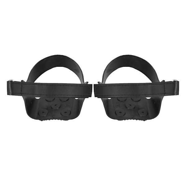 1 par 5 tænder Anti-slip Is Klatring Sko Greb Spikes Crampons Stegjern til Vandring og Klatring (XL 43-45)
