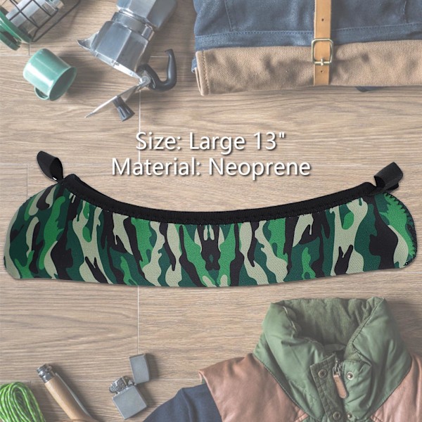 Omfang Cover Sigtebeskyttelse Gevær Neopren Vendbar Design Jagtskyd Jungle