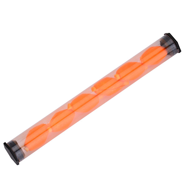 6 st/set Flugfiskeboj Bobbers Skum Flytstrikesindikator Fiskeredskap Orange