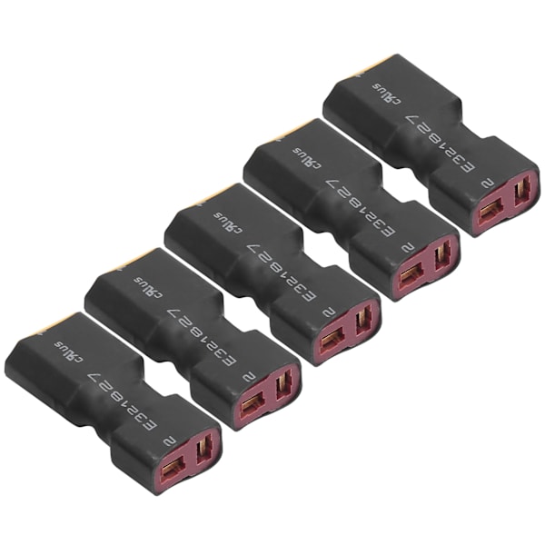 5 kpl akkukontakti T-liitin naaras XT60 urosadapteri Nopea liitäntätarvike RC-lentokoneeseen