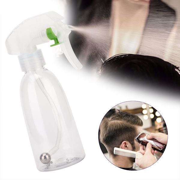 200ml Frisörsprayflaska Frisörsalong Mjuk slang 360 grader SprayflaskaVattenflaska