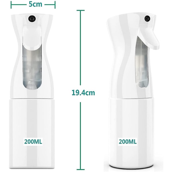 Hårspray 200ml Hårstylingspray Ultrafin Hårdimma Återanvändbart hårverktyg Hårspray för frisörväxter Blommor 200ml