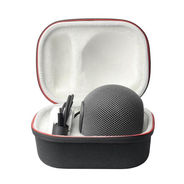Bärfodral Kompatibel för HomePod mini Smart Speaker Travel Hård Bärväska Stötsäkert skyddsfodral