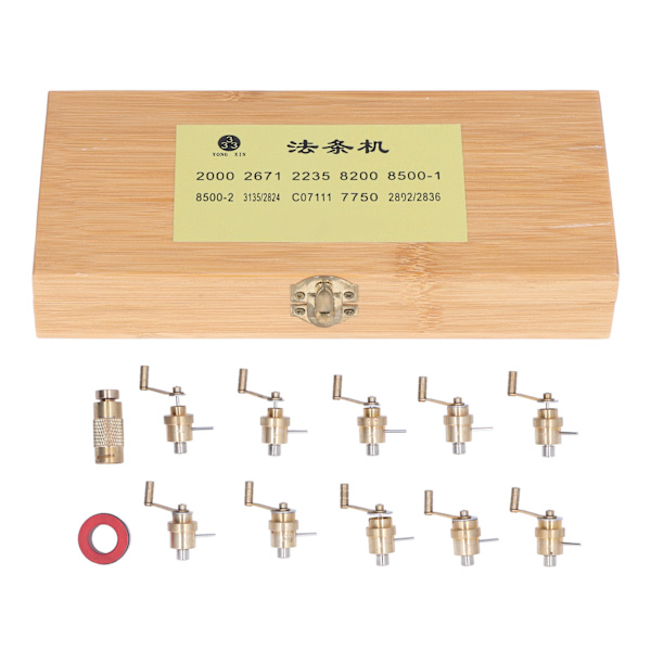 Mainspring Winder Set Mässing Klocka Reparations Verktyg Armbandsur Reparation Kit Gör det själv Urmakare Verktyg
