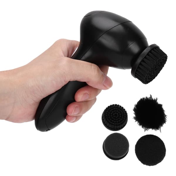 Handheld Electric Portable Replaceable Brush Head Shoe Brush Shoe Polishing Tool