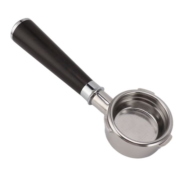58 mm pohjaton portafilter 3 korvaa ruostumaton teräs kahviportafilter massiivinen puukahva Barsetto kahvikoneelle A Style santelipuu