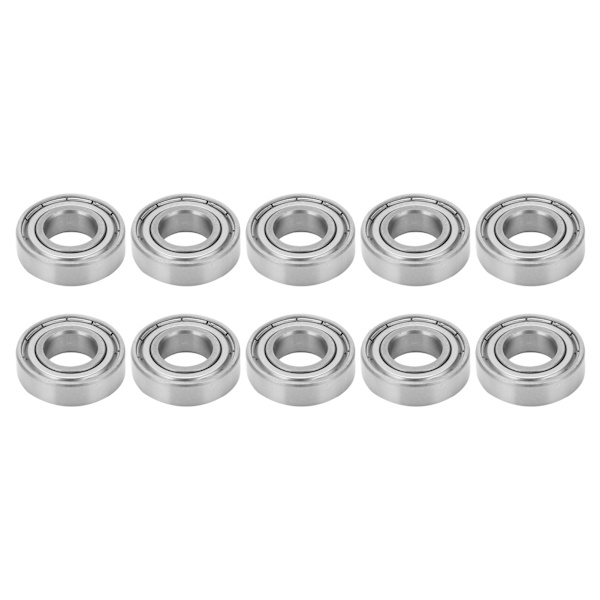 10 stk. miniature kuglelejer i rustfrit stål 32x15x9mm til papirmaskiner S6002ZZ