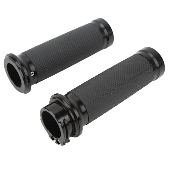 1 par 25 mm motorcykelstyre svart Bekvämt grepp Anodiserad universal rostsäker för motorcykelcyklar