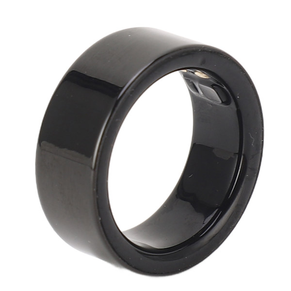 Smart Ring Sundhedstracker Bluetooth Sundhed Fitness Tracker Vandafvisende Smart Ring Aktivitetstracker til Kropstemperatur Blodilt Mørk N° 19