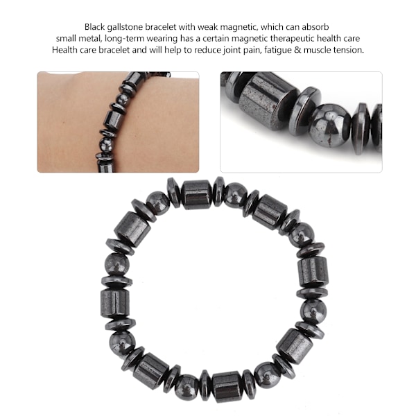 3 st Fashionabla magnetterapiarmband Hälsovårdsarmband för att gå ner i vikt (#1)