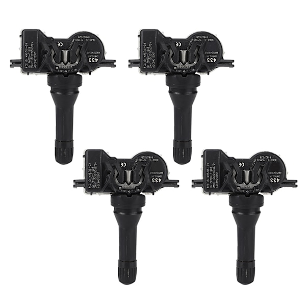 4 stk Dæktryksovervågningssystem TPMS 68252493AB Passer til Jeep Renegade
