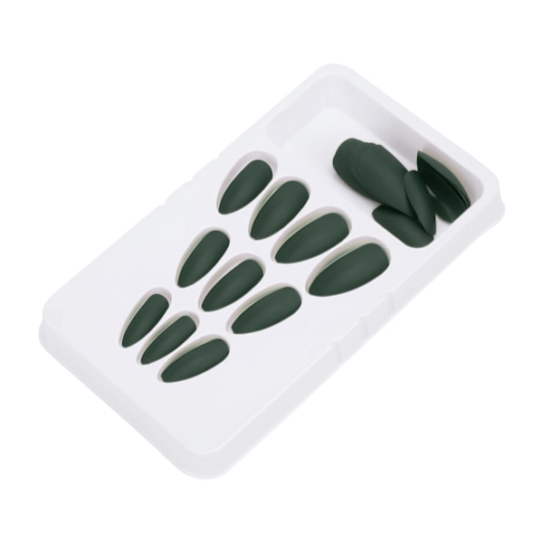 24ST falske negler lange trykk full dekning Fake Color Art Nails for DIY Nail Art SalonF127