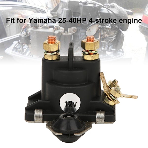 Startrelé Passer for Yamaha 25-40hk 4-takts utenbordsmotor deler 65W-81941 12V