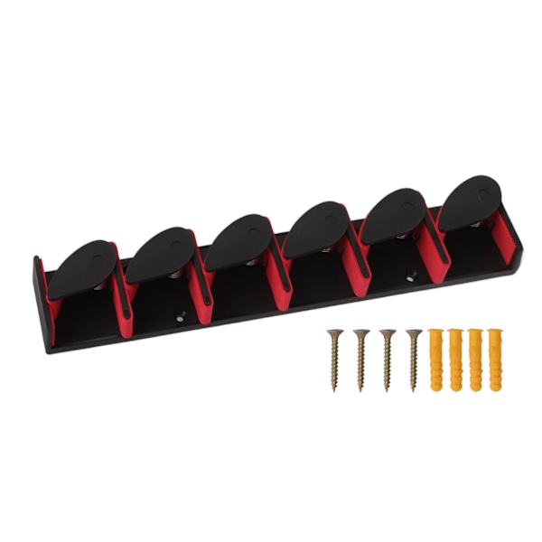 Vertikal Fiske Stang Holder Veggmontert Plassbesparende Nylon Fiske Stang Oppbevaringsstativ for Fiskeentusiaster