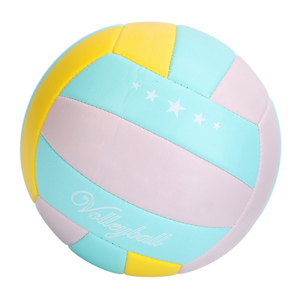 Storlek 5 Träningsvolleyboll Mjuk hög elasticitet Lätt PVC inomhus utomhusvolleyboll för poolgym