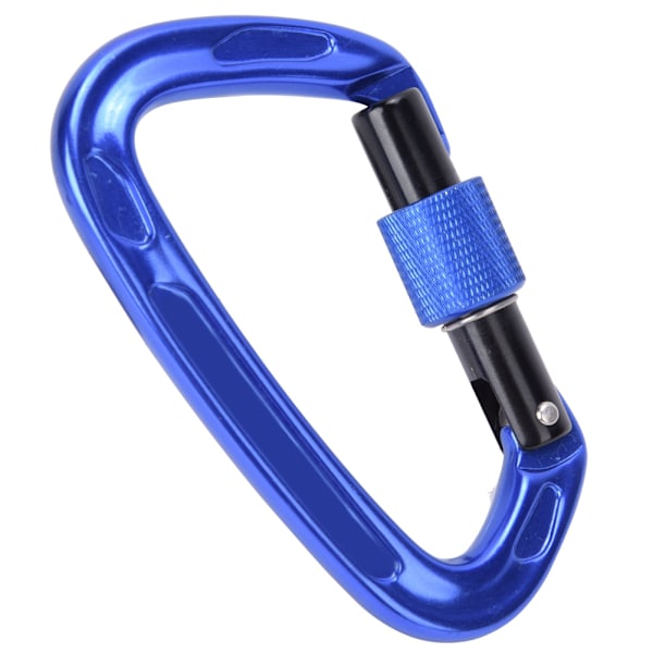 7075 Ilmailualumiinista valmistettu Master Lock -karabiinilukko, turvavyö, turvallisuusvarusteet, ulkokiipeilyyn, sininen